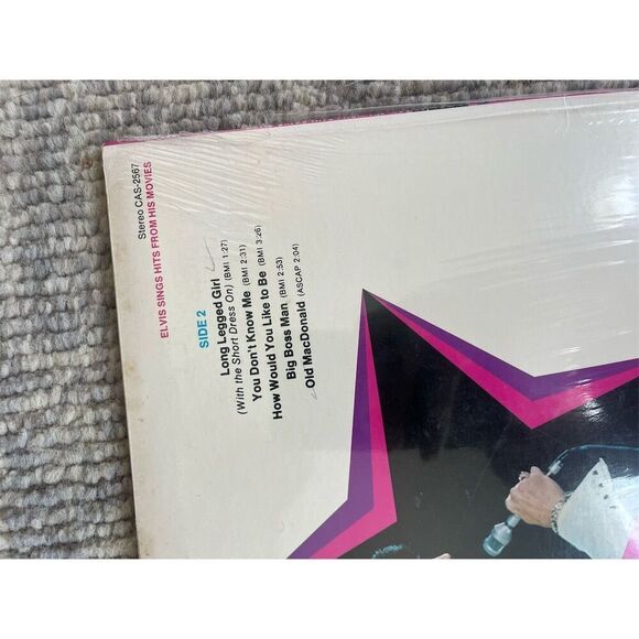 Elvis Presley - Elvis Sings Hits from His Movies Vol. 1 1972 LP RCA Camden - Picture 7 of 7
